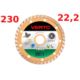 Tarcza diamentowa turbo 230mm Verto 61H3P9