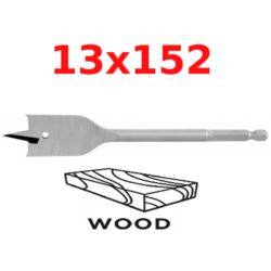 Wiertło do drewna łopatkowe 13x152 Graphite 57H219