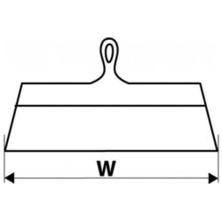 Szpachla do sztablatury 15cm Topex 13A515